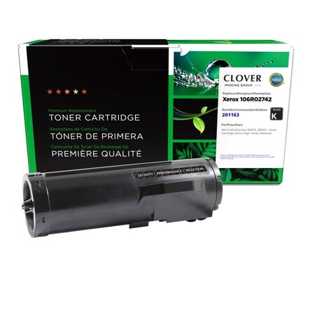 Clover Imaging Group Remanufactured Extra High Yield Metered Toner Cartridge 201163
